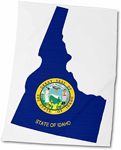 Bandeiras do Estado de Florene 3drose - Bandeira do estado de Idaho - toalhas