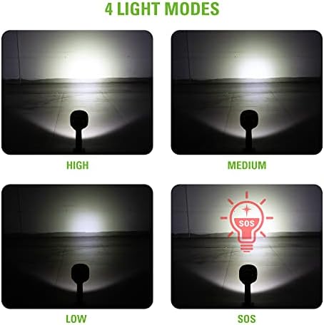 Greenworks 24V LED Spot Light Kit com bateria e carregador 2ah