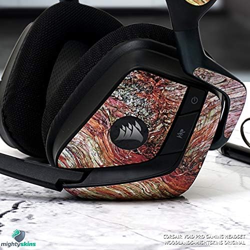 MightySkins Skin Compatível com o fone de ouvido Corsair Void Pro Gaming - Camo Orange | Tampa protetora, durável e
