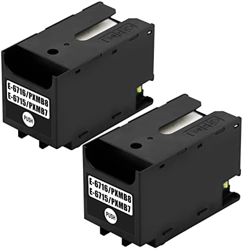 2X T6715 T6716 ​​Ink Maintenance Box Remanufactured for Workforce Pro ET-8700 WF-C5790 WF-M5799 WF-C529R WF-C579R WF-M5299
