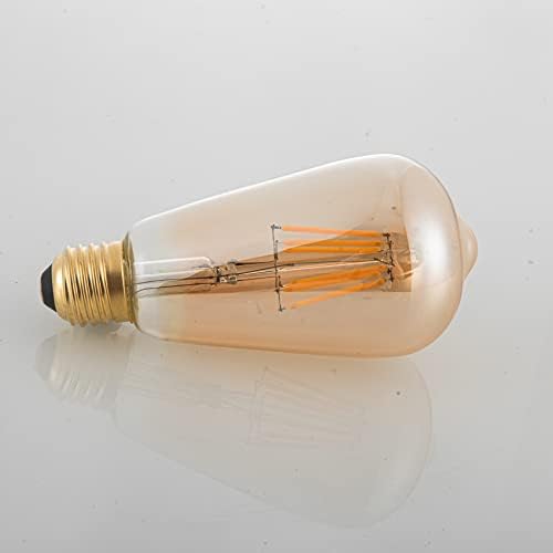Lâmpada de LED de 12V Edison LED 60 WATT DC 12V 24V Lâmpadas de baixa tensão Lâmpadas E26 Base padrão 2700k Branco