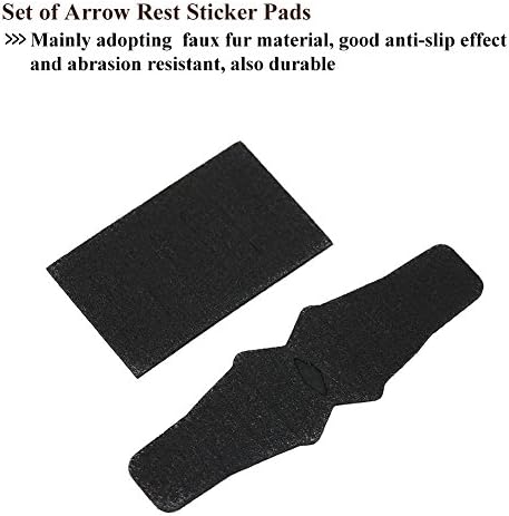 Arrow Rest Anti -Slip Slip Stick Stick, Drop Away Arrow Rest Qad Rest Rest Felt Compound Bow Acessory para QAD HDX Drop