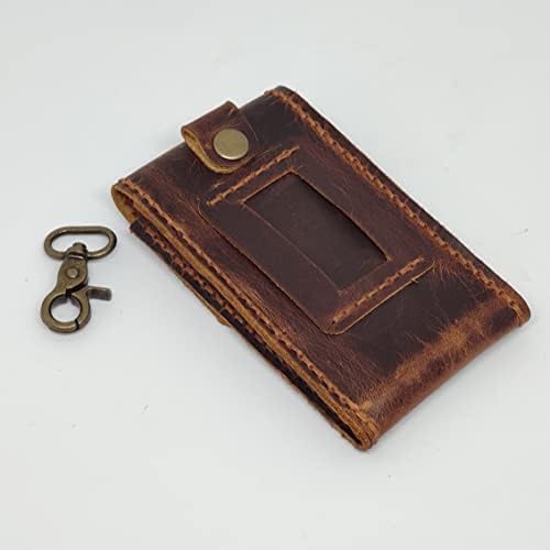 Caixa de coldre de couro colderical para LG W11, capa de telefone de couro genuíno feita à mão, estojo de couro personalizado