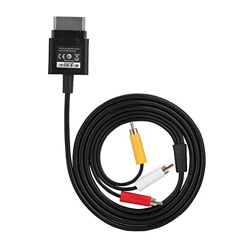 Console de jogo AV Cable Audio Video Cable para os jogadores de jogo 1,8m componente ABS TV Cord AV Cable Audio Video Cord para
