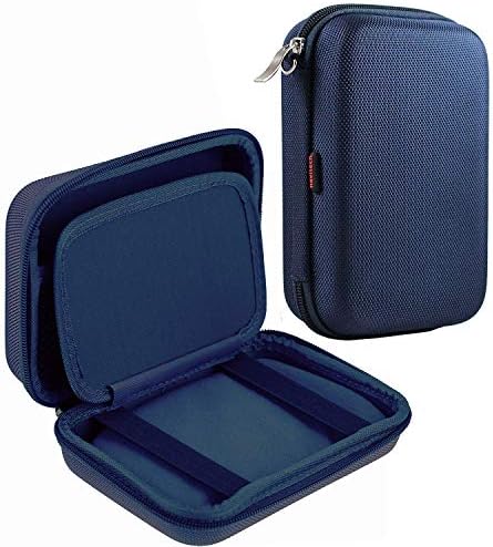Navitech Blue Hard GPS Carry Case Compatível com Binatone U435 4,3 polegadas SAT NAV