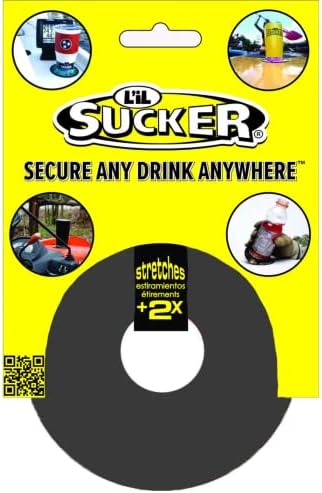 L'Il Sucker Sport Rings Rings Cup Drink Coaster Titular 4 pacote