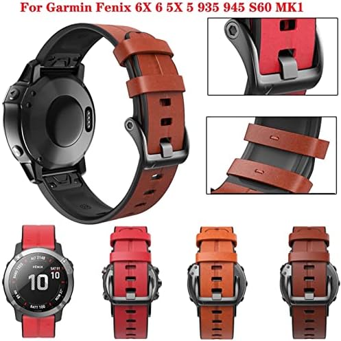 Hepup 22 26mm Quickfit Watch Strap para Garmin Fenix ​​Fenxi 7 7x Banda Substitua a pulseira de relógio