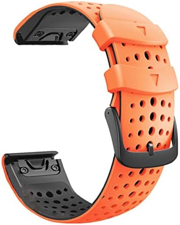 Ilazi Silicone Quickfit WatchBand para Garmin Fenix ​​6x Pro Watch EasyFit Wrist Band Strap para Fenix ​​6 Pro Smart