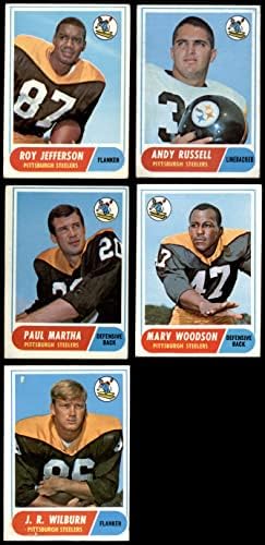 1968 Topps Pittsburgh Steelers Set Pittsburgh Steelers GD+ Steelers