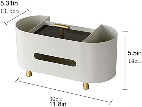 Caixa de tecidos da caixa de tecido SOGUDIO CABELA DE TESTE MULTI-FUNCÇÃO CABELA CABELA DE TESTO FUNFUNCIONAL Simplicidade nórdica