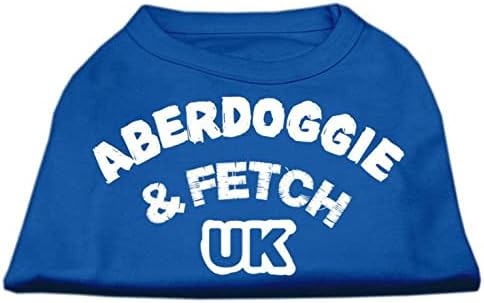 Mirage Pet Products de 8 polegadas Aberdogie UK Screenprint Shirts, X-Small, Orange