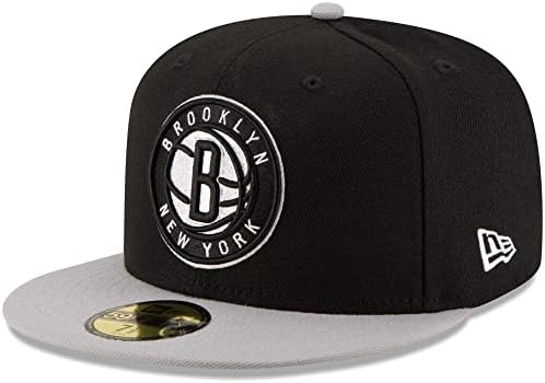 Nova Era NBA 59Fifty 2 Tone Authentic Collection instalado no chapéu de boné de jogo de campo