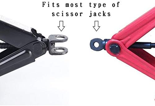 Dr.Roc Scissor Jack Adaptador para chave de impacto de 1/2 polegada de acionamento ou chave de lugo de 13/16 polegadas ou brocas