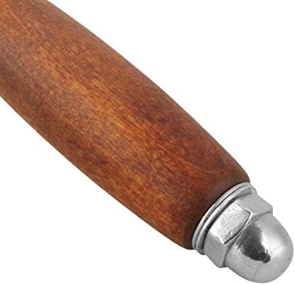Martelo de escultura, thape de couro t de couro martelo de nylon é um martelo sólido de escultura em couro feita de madeira
