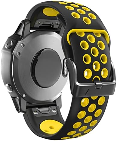 Dyizu Sport Silicone Watch Band para Garmin Fenix ​​7x 7 6x 6 Pro 5x 5plus S60 935 RELUMAÇÃO RÁPIDA 22 26mm de pulso