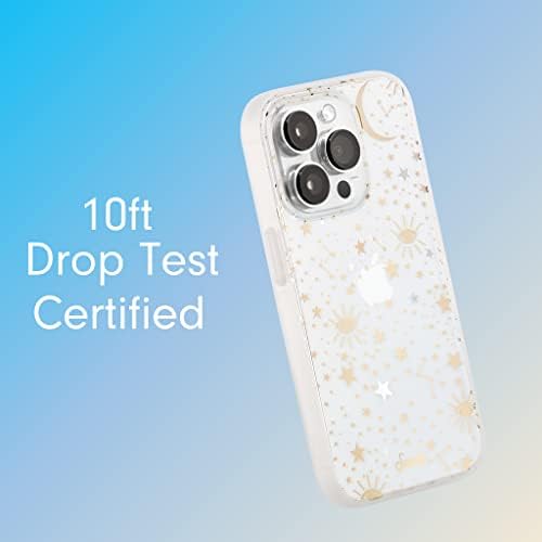 Caso Sonix para iPhone 14 Pro | 10ft Drop testado | Caso de proteção claro para mulheres | Estrelas cósmicas