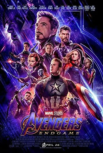 Avengers da Marvel: Endgame 13.5 x20 D/s Promove Promo Original Poster 2019 Homem de Ferro
