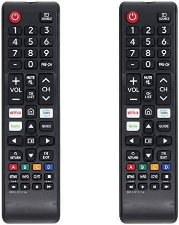 2-Pack BN59-01315A Substituição de controle remoto-Compatível com a TV Samsung UN43RU7100FXZA