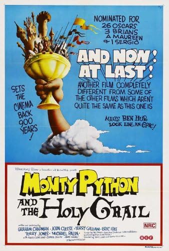 Posters de filme Monty Python e o Santo Graal - 11 x 17