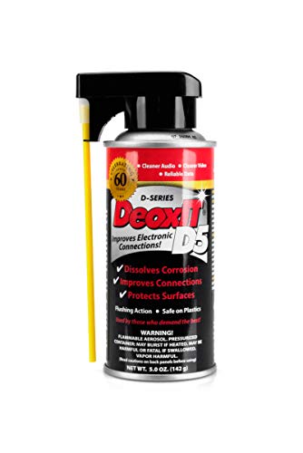 HOSA D5S-6 CAIG DEOXIT 5% Limpador de contato com spray, 5 oz. & OCO Boost Plus GB40 1000 Amp 12-Volt Ultrasafe Lithium Jump Starter