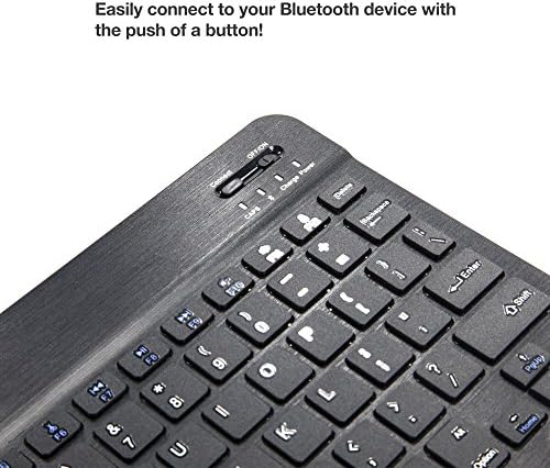 Teclado de onda de caixa compatível com Huawei Honor 50 - Teclado Slimkeys Bluetooth, teclado portátil com comandos integrados