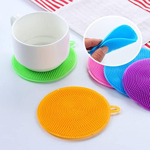 Lavador de pratos de silicone, esponjas de cozinha, esponja de silicone, escova de prato, esponjas de prato de esponja