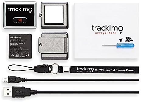 Trackimo Trkm-002 GPS Tracker & Locator, 1.5, preto