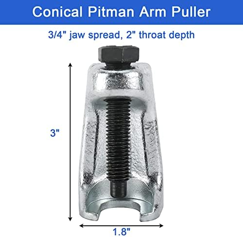 Jombull 5-in-1 Ball Joint Separator, Pitman Arm and Ty Rod End Puller, conjunto de serviço frontal, kit de remoção de divisor