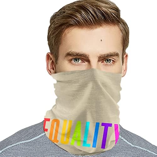 Igualdade Rainbow gay multifuncional de cabeça de cabeça de ciclismo face máscara esportiva de lenço de pescoço bandana de cabeça