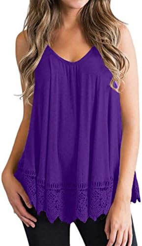 Roupas femininas renda algodão brunch Cami Tank Modest Bouse Vshirt Fall Summer Summer Shirt for Women B8 B8