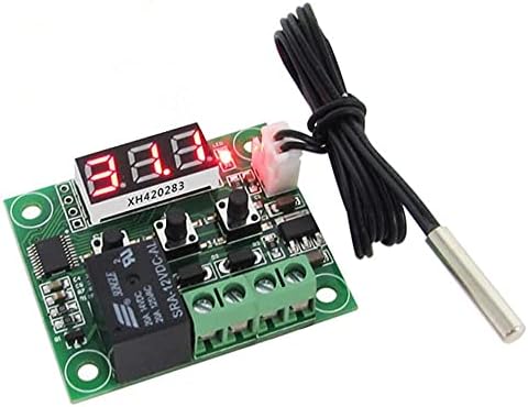 Gummmy XH-W1209 Exibição digital Controlador de temperatura do controlador de temperatura Controlador de temperatura Mini temperatura
