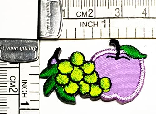 Kleenplus mini frutas doce costuram ferro em remendo apliques de apliques artesanal de roupas artesanais Capéu de vestido jea