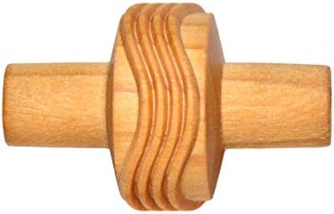 Ferramentas de cerâmica mkm rolos de maçaneta de madeira para argila