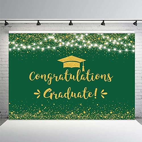 Mehofond parabéns graduado cenário de 2023 decorações de festa de graduação background preto parabéns parabéns pós