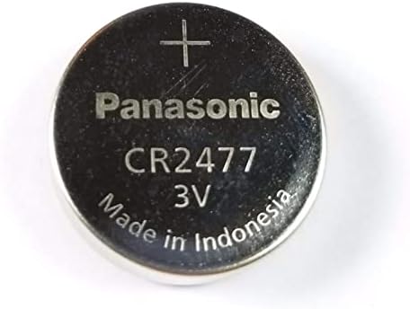 Panasonic CR2477 3V Bateria de células de moeda de litía