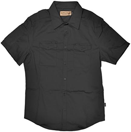Hazard 4 mecânico: camisa de manga curta do trabalho de colarinho
