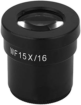 Microscópio ocular lente ocular de microscópio WF150x de 16 mm com escala Black ajustável para microscópio estéreo
