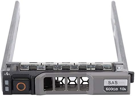 Ashata 2,5 polegadas SAS SATA SSD Transportador de disco rígido Caddy compatível com Dell R610 R710 R910 R620 R720 R730 R630 T310