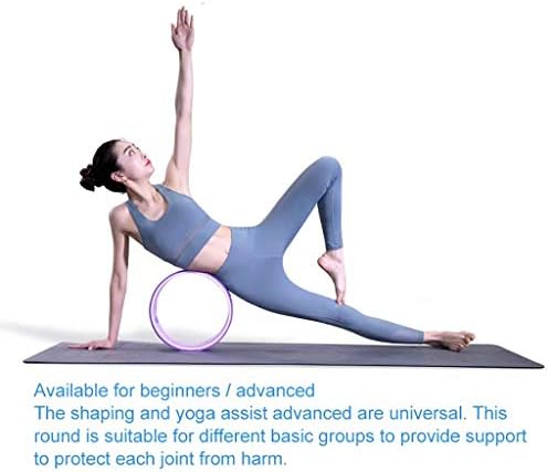 Equipamento de fitness ioga Roda abdominal não deslizamento Melhorar a mobilidade Alivia a tensão para mulheres de