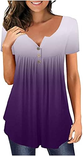 Camisa feminina outono de verão de manga curta macia 2023 roupas vshirt de malha de algodão de algodão de pescoço para meninas