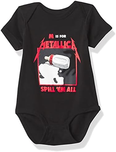 Metallica Baby-Boys Baby M é para o traje Kea