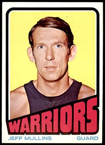 1972 Topps 85 Jeff Mullins Golden State Warriors Ex/Mt Warriors Duke