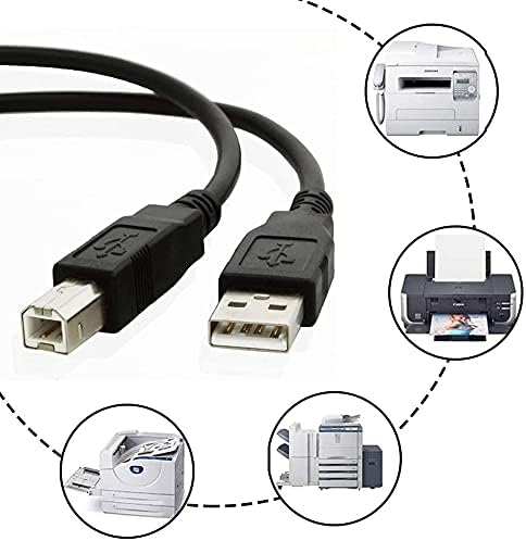 Melhor cabo USB 2.0 para 1100CSE X4270 X4550 X4580 Impressora, Z605 Z645 Z845 Z735 E312L Impressora, X4650 X4850 X4875 X63