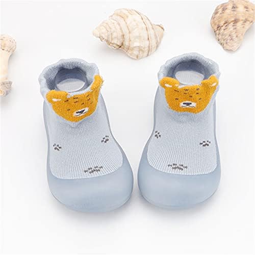 Polg Toddler Baby Sock Shoes Sapatos Primeiro Treinadores de Apertador Infantil Indoor Animais Interior Primeiro Primeiro Patruleiro