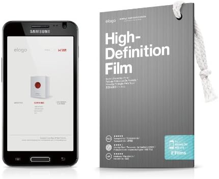 ELAGO High Definition Film Set para Galaxy S2 HD LTE + Limpador de microfibra