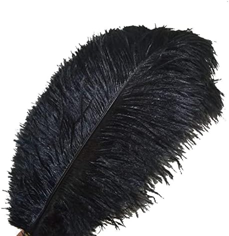 Feathers de avestruz 10pcs/lote para artesanato jóias diy fabricando festas de casamento decoração de bordados acessórios de bordas