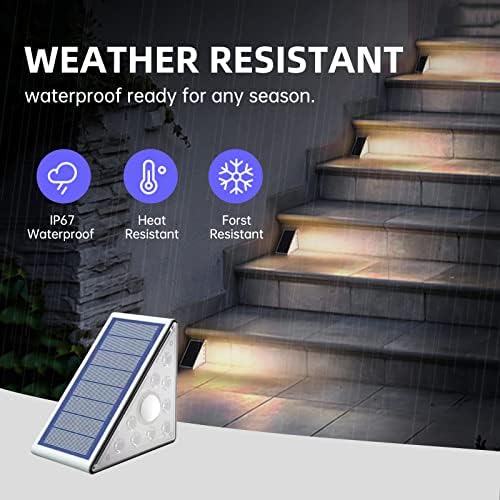 Luzes LED à prova d'água do Sensor de Motivo Supernsirado para escadas ao ar livre, passo, passarela e pátio da Pathway e pátio