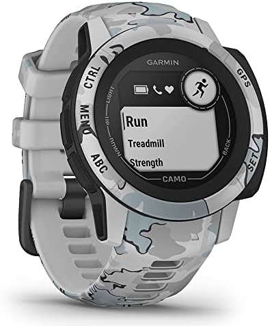 Playbetter Garmin Instinct 2s Camo GPS Rugged Smartwatch - Relógio militar ao ar livre com multi -Gnss e rastreador de fitness 24/7