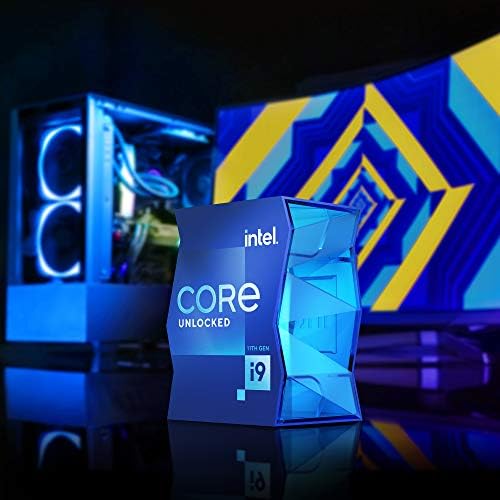 Intel Core i9-11900K Processador de desktop 8 núcleos até 5,3 GHz desbloqueados LGA1200 125W