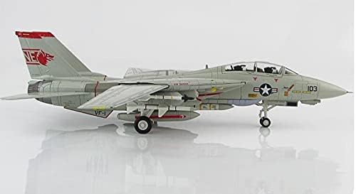 Hobby Master Grumman F-14a Tomcat 162603, VF-1 Wolfpack, 1991 Mi-8 Killer Wolves Squadron 1991 M 8 oponente 1/72 Aeronave Diecast